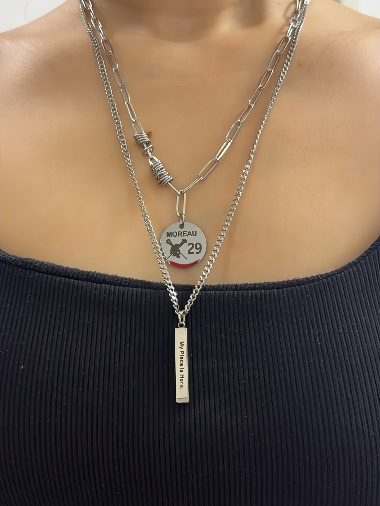 AFTG USC Jean Moreau & Jeremy Knox Necklace