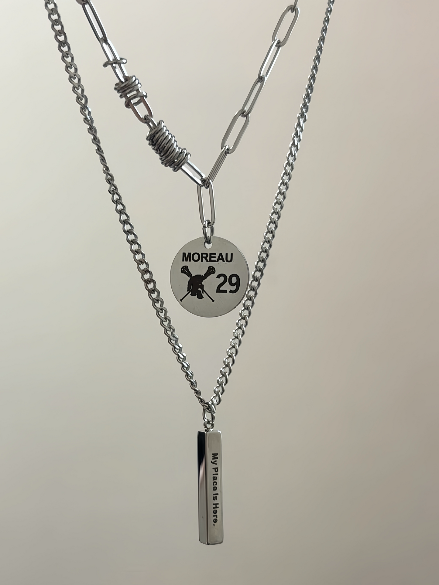 AFTG USC Jean Moreau & Jeremy Knox Necklace