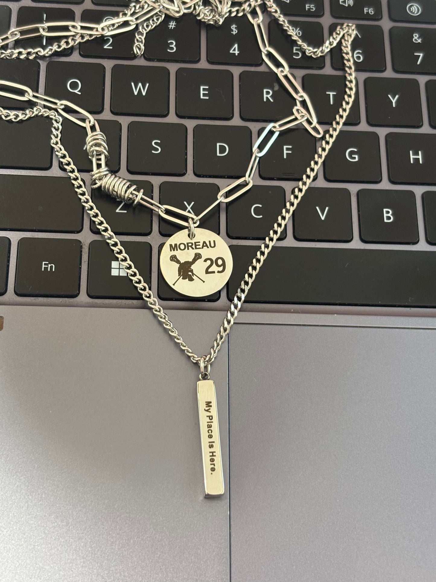 AFTG USC Jean Moreau & Jeremy Knox Necklace
