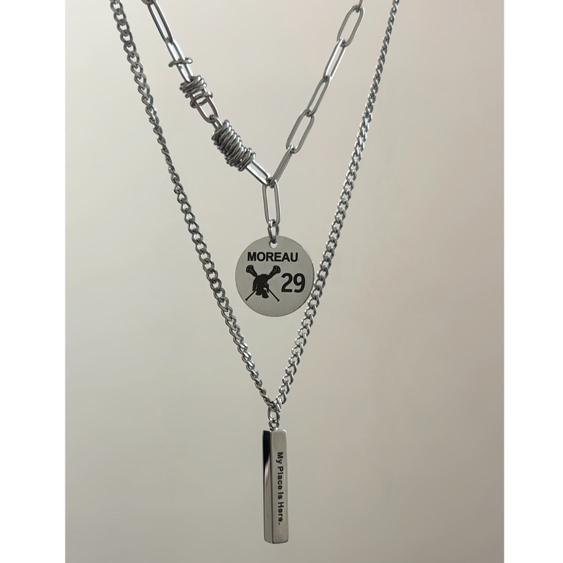 AFTG USC Jean Moreau & Jeremy Knox Necklace