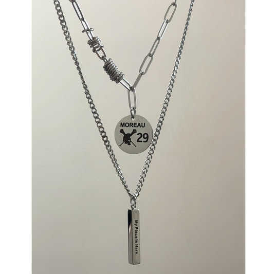 AFTG USC Jean Moreau & Jeremy Knox Necklace