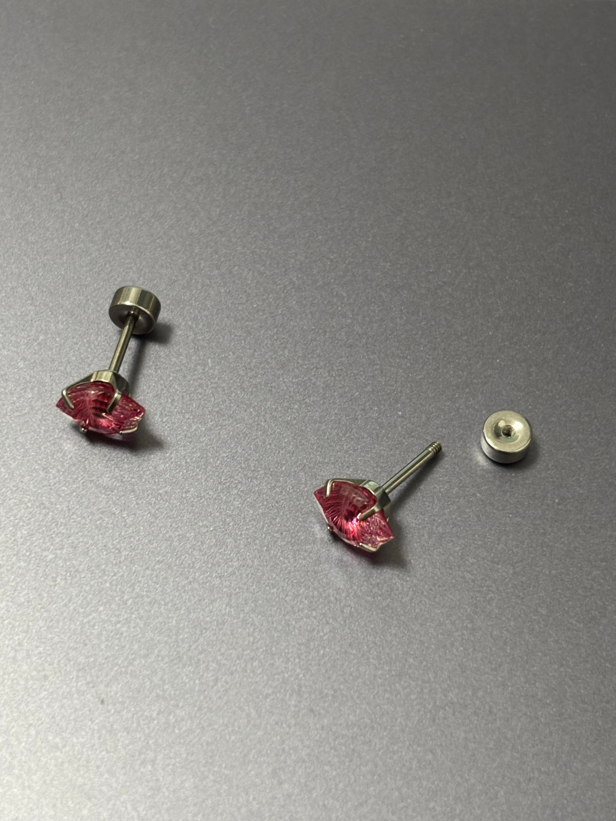 Ronova Inspired Red Eye Stud Earrings