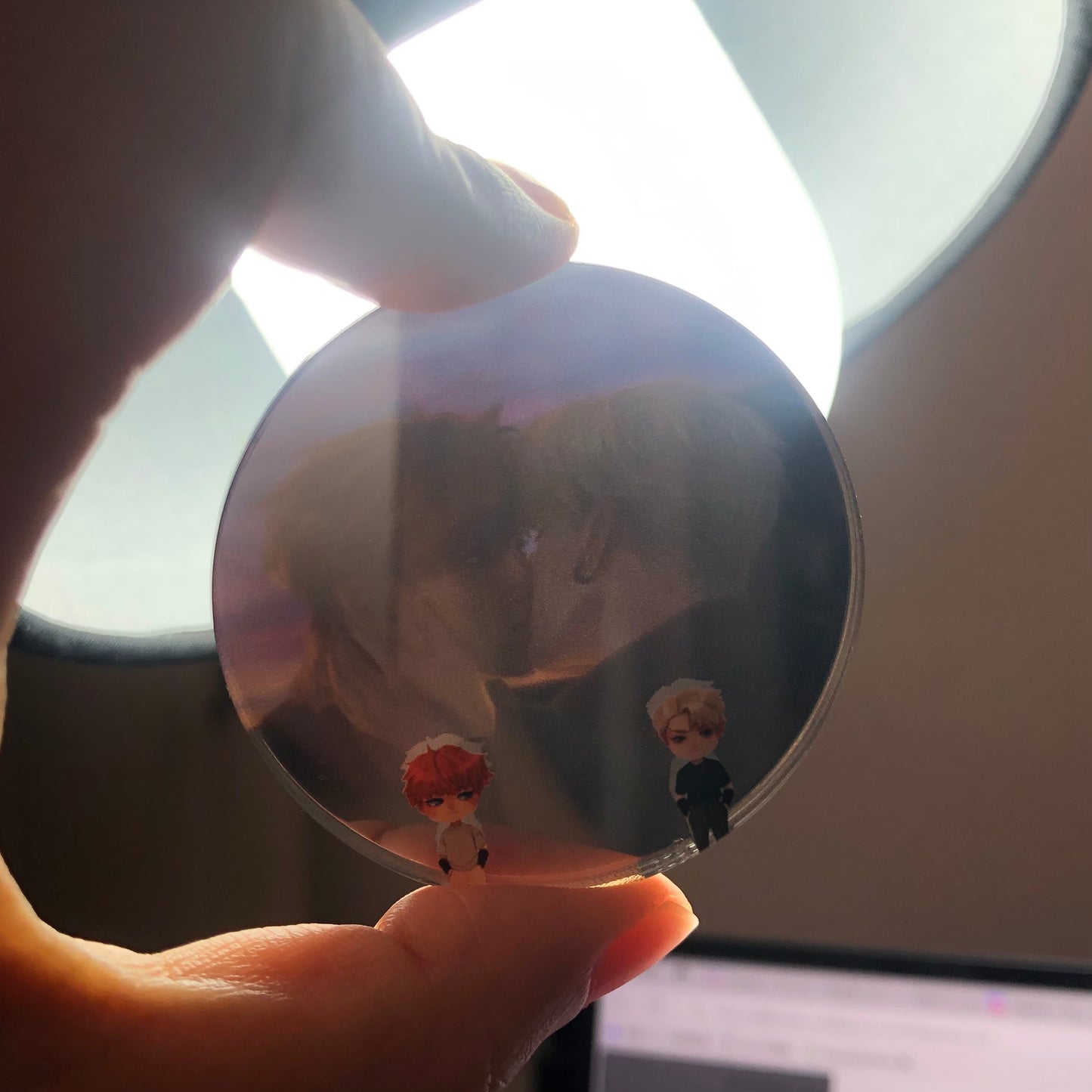 Runder AFTG-Acrylspiegel von Designer Neil &amp; Andrew