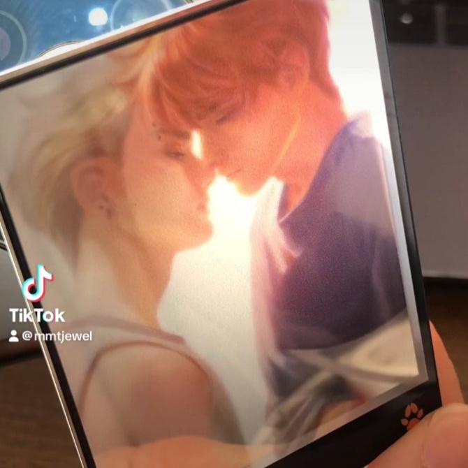 Rechteckiger AFTG-Acrylspiegel von Designer Andrew &amp; Neil