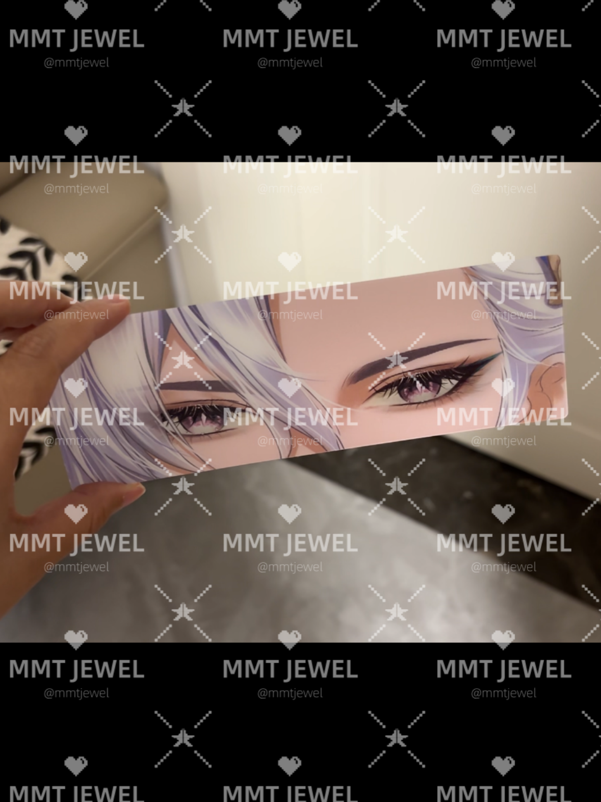 Neuvillette Blink Eyes Card