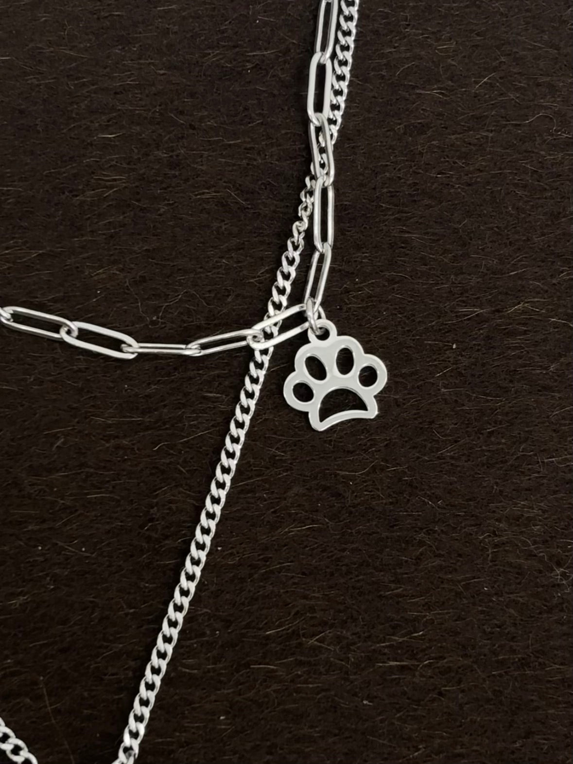 Andreil Key Double Layers Necklace