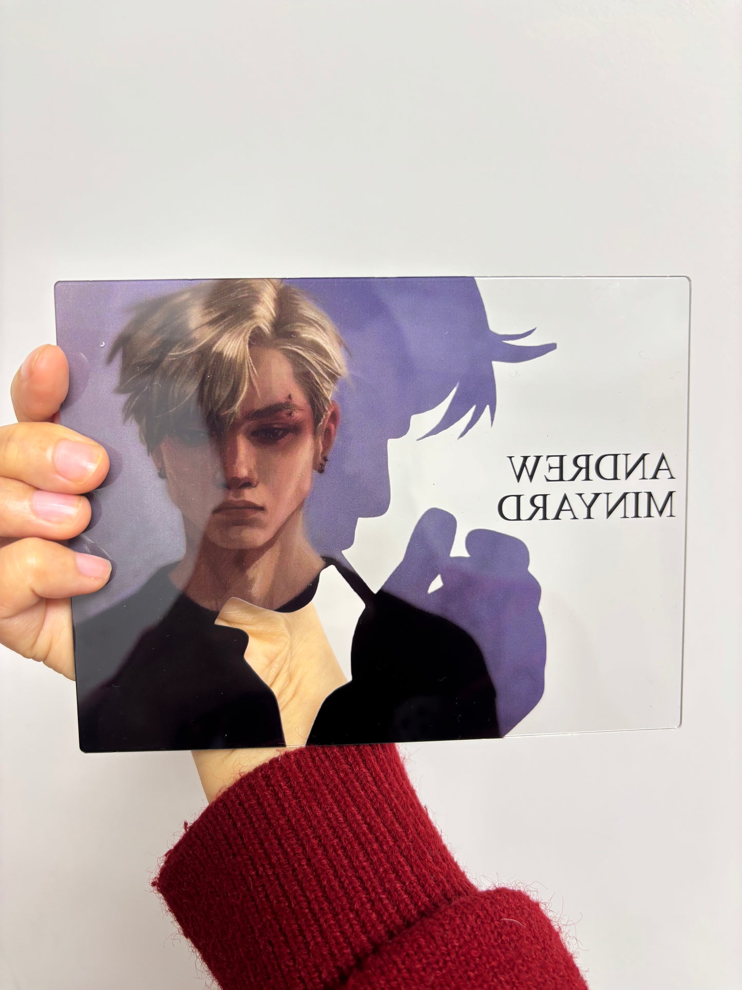Andrew Minyard Projectable Acrylic Card