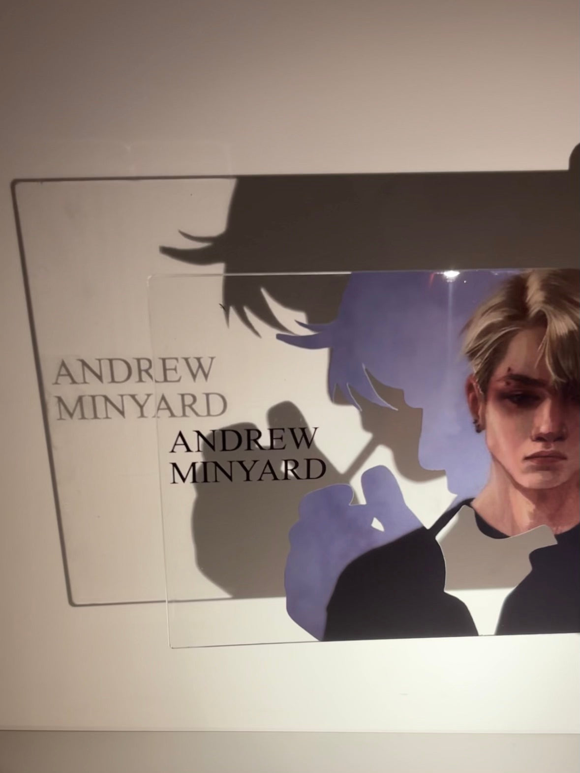 Andrew Minyard Projectable Acrylic Card