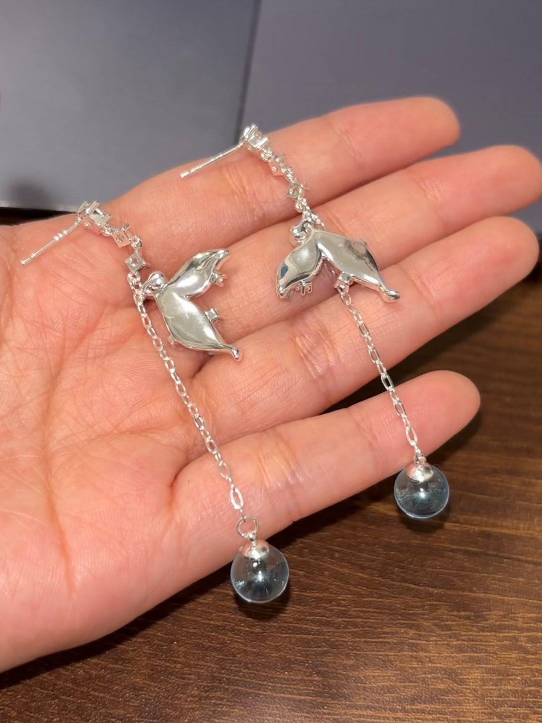 Vodyanista inspired Mermaid Stud Earrings