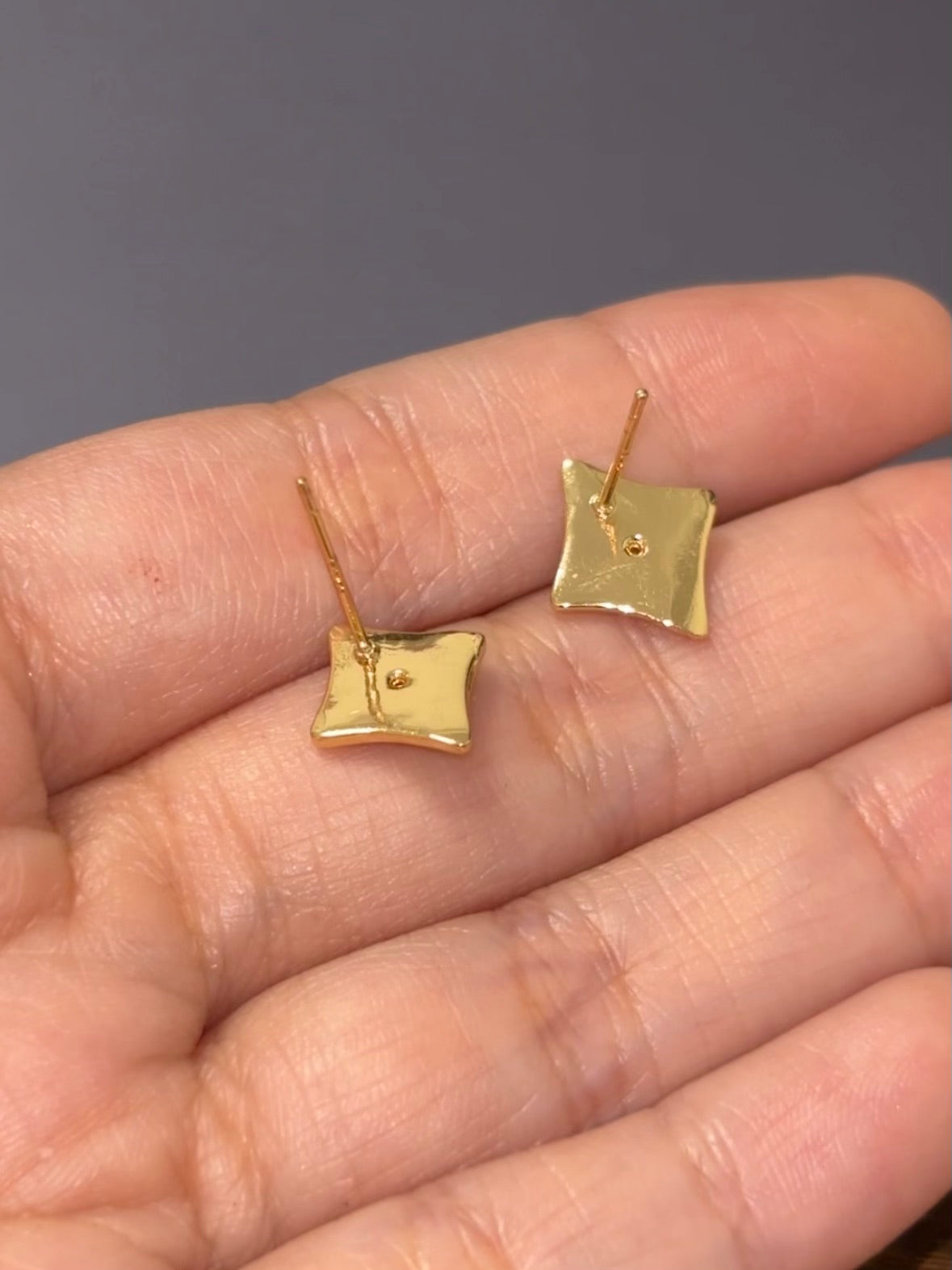 Alhaitham Inspired Green Star Earrings