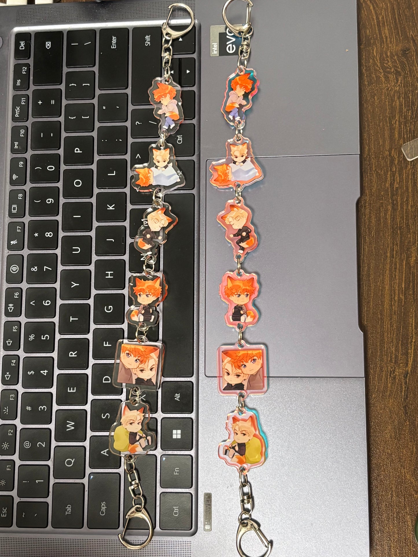 AFTG Andrew & Neil Acrylic Bag Chain