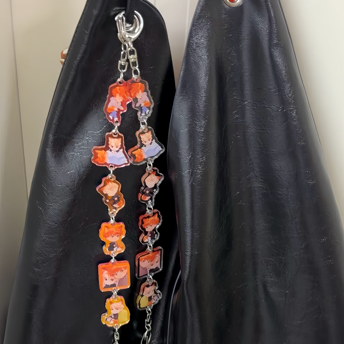 AFTG Andrew & Neil Acrylic Bag Chain