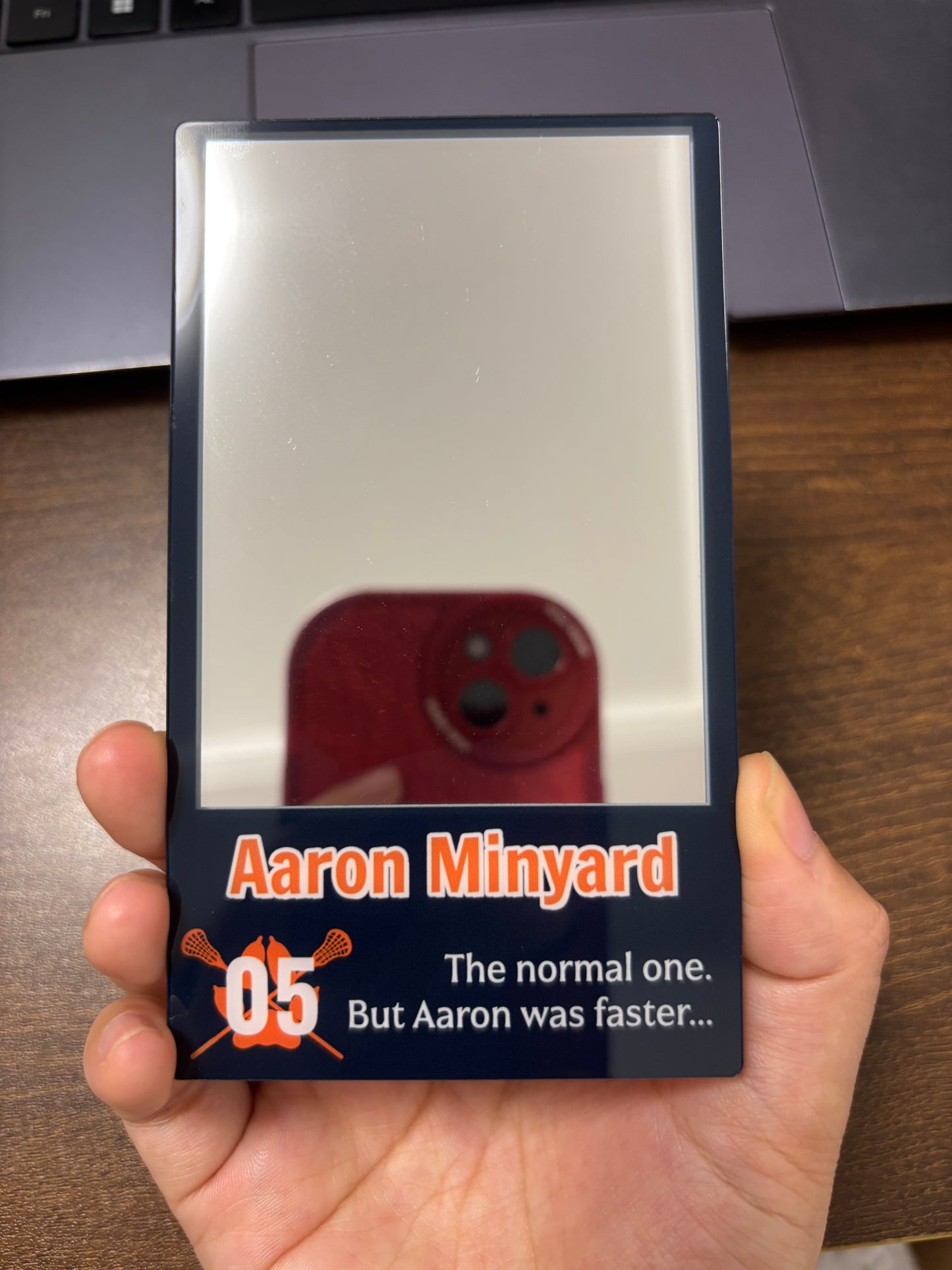AFTG Aaron Minyard Acrylic Mirror