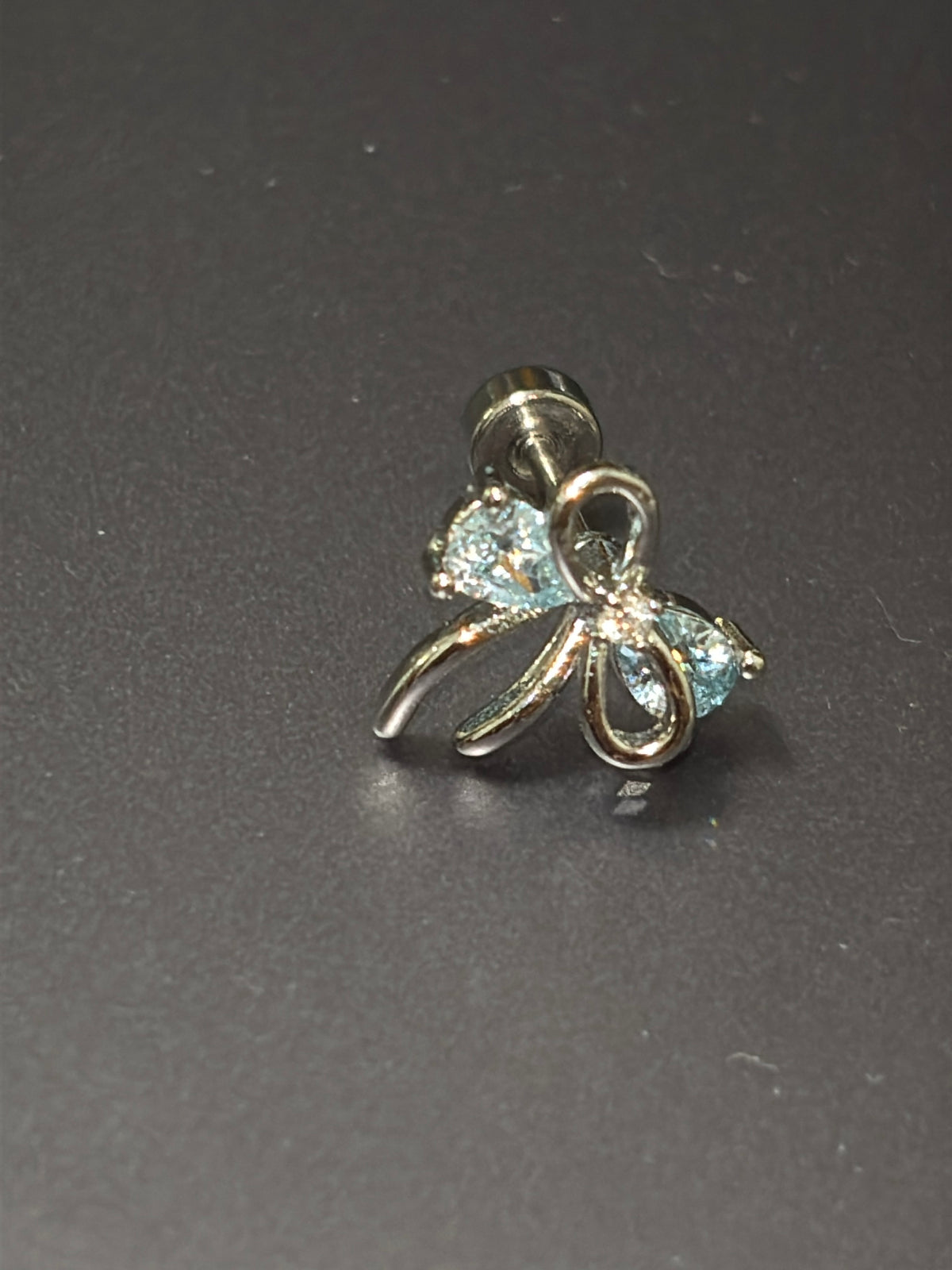 Sweet Rhinestone Bow & Mermaid Earrings for Kokomi