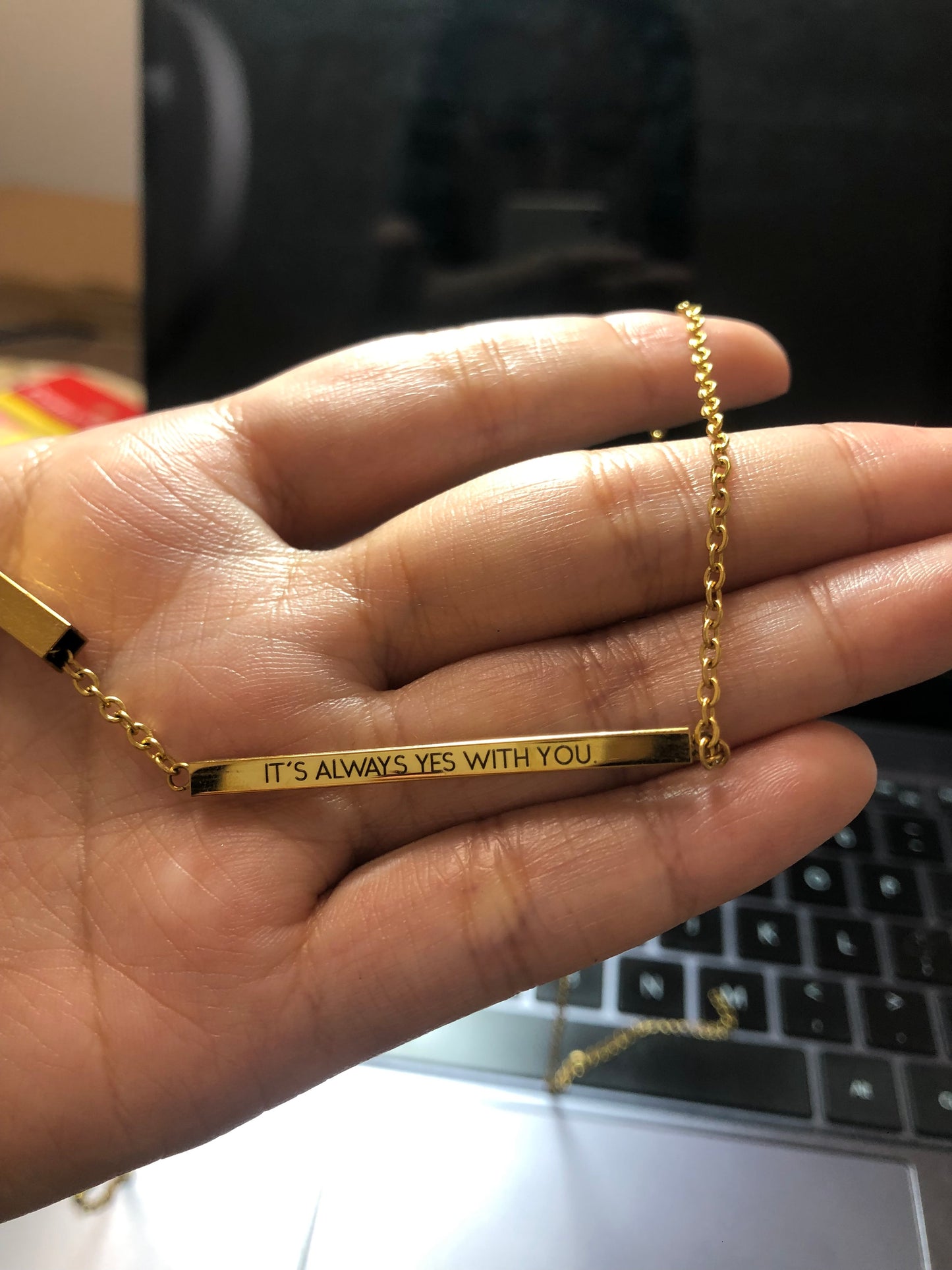 JA ODER NEIN_________ AFTG Halskette