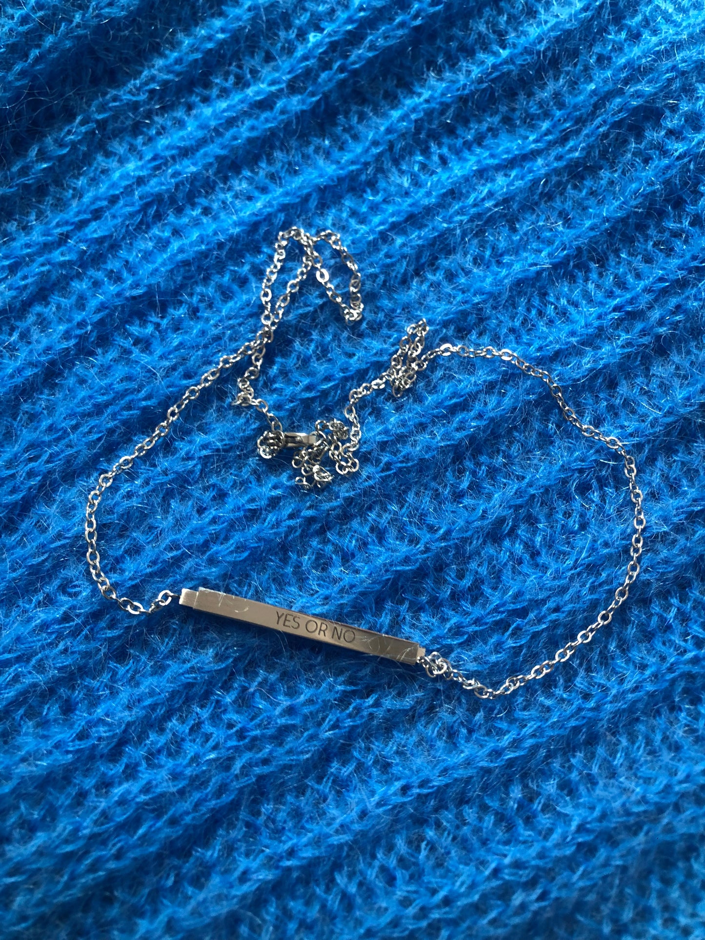 JA ODER NEIN_________ AFTG Halskette