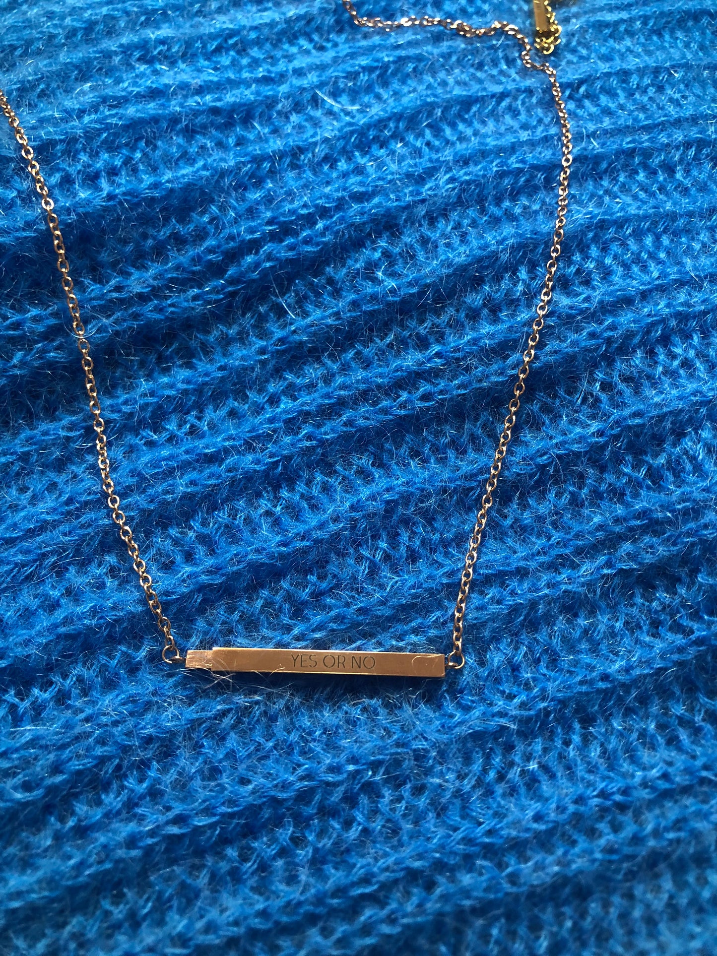 JA ODER NEIN_________ AFTG Halskette