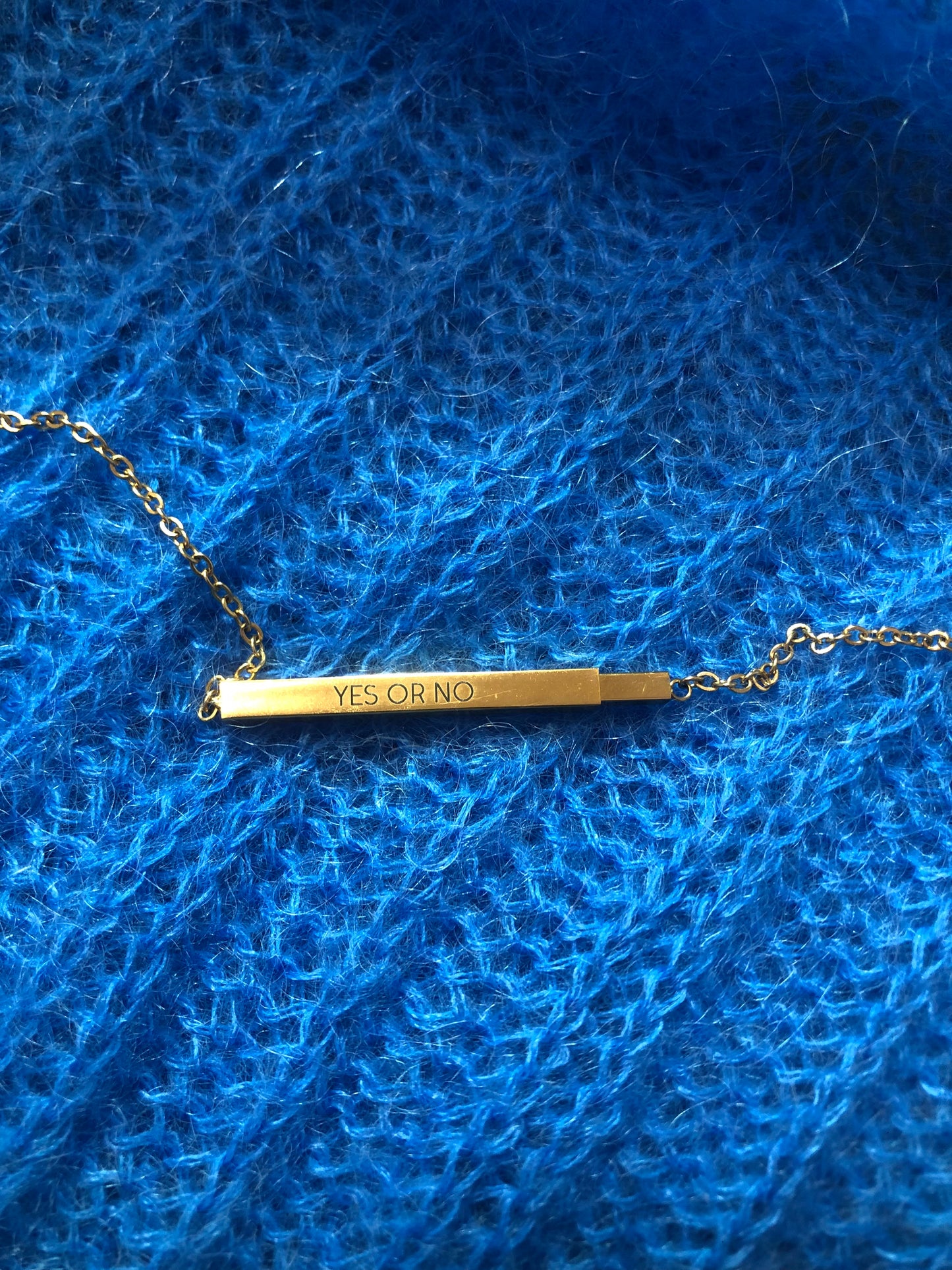 JA ODER NEIN_________ AFTG Halskette