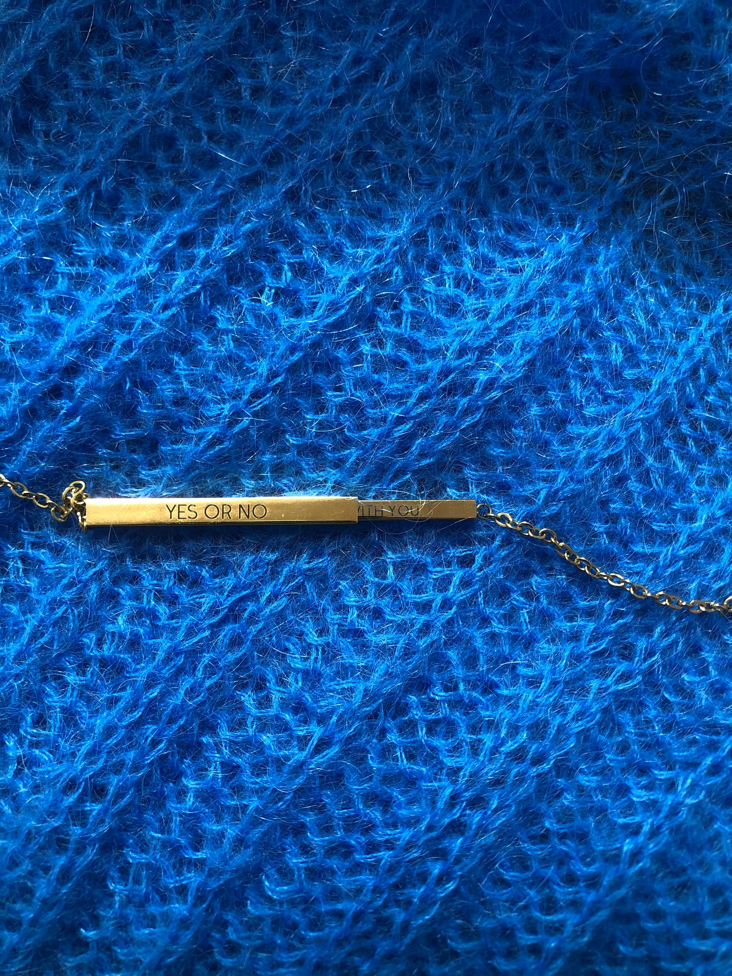 JA ODER NEIN_________ AFTG Halskette