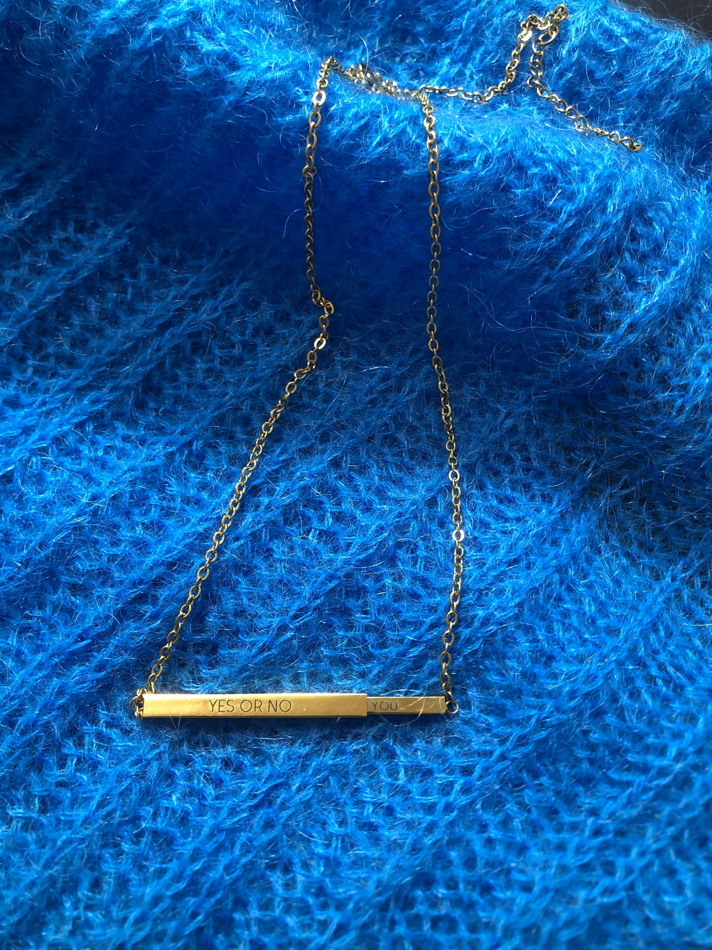 JA ODER NEIN_________ AFTG Halskette