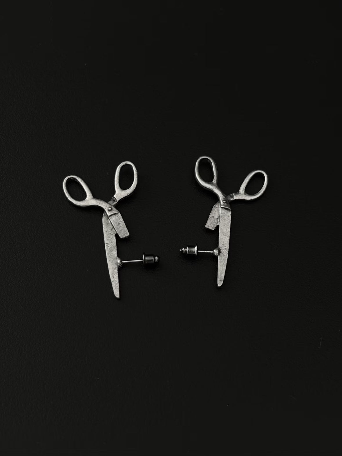 Alloy Vintage Scissor Earrings