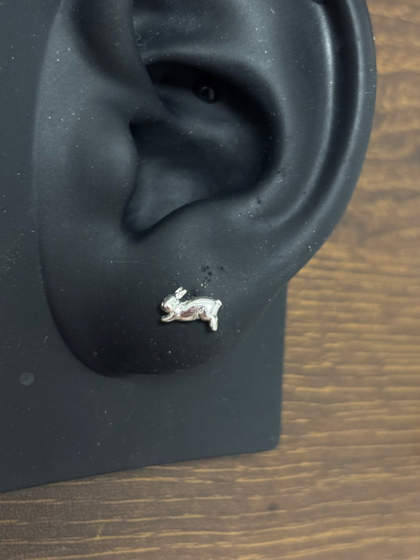 Cute Neil Running Rabbit Stud Earrings