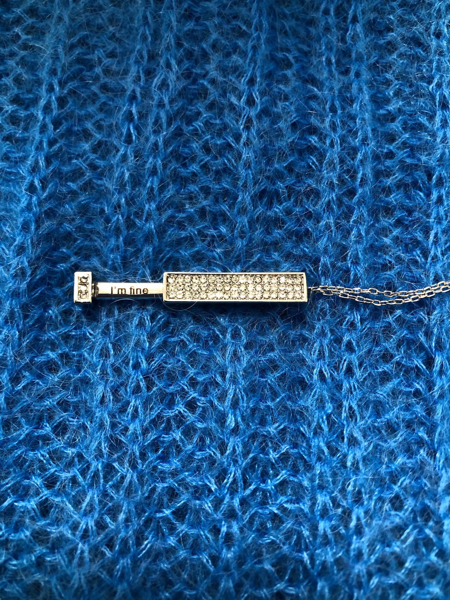 Mir geht es gut / Ja oder Nein Halskette