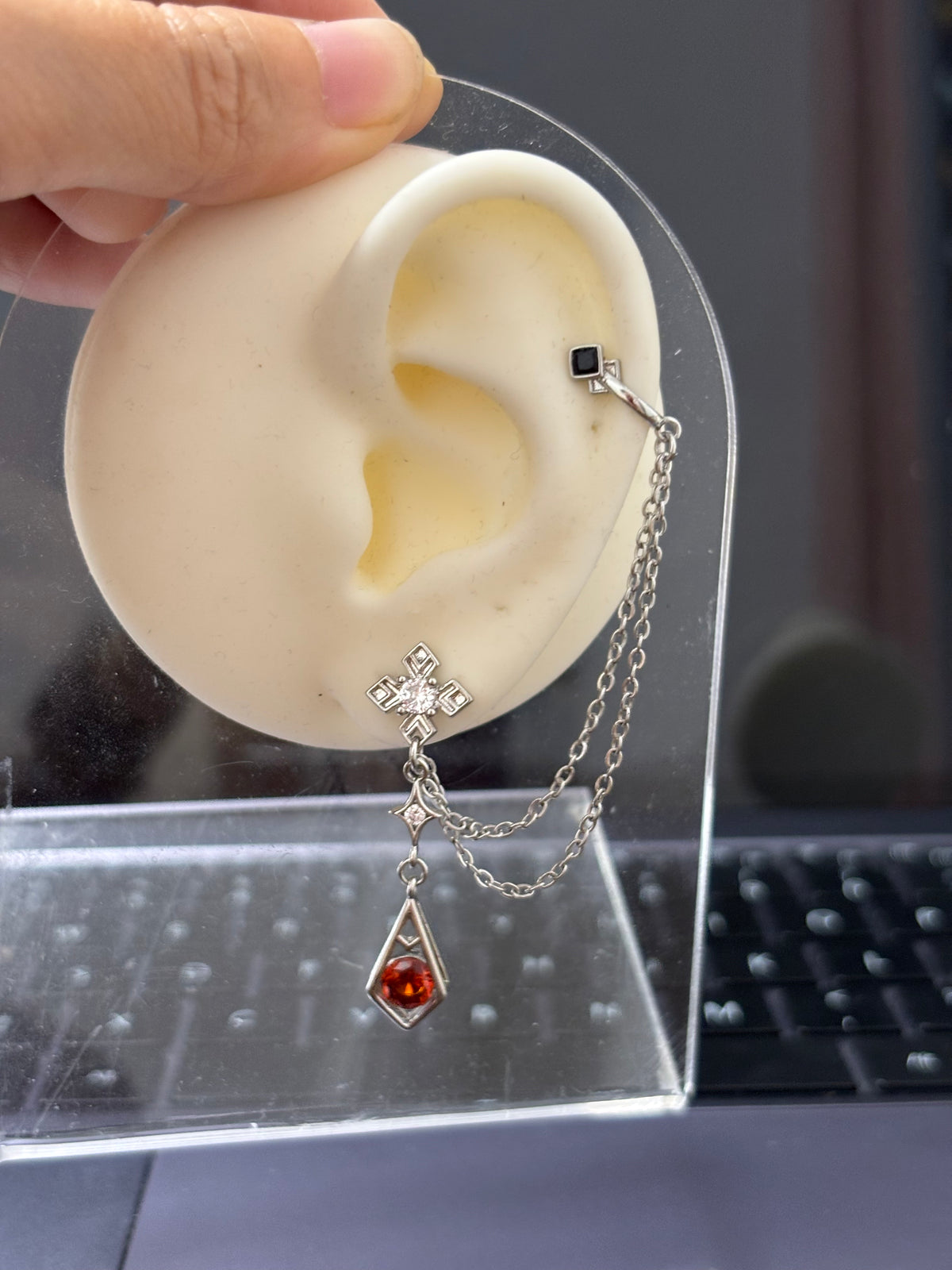 Tartaglia Inspired Stud Earrings