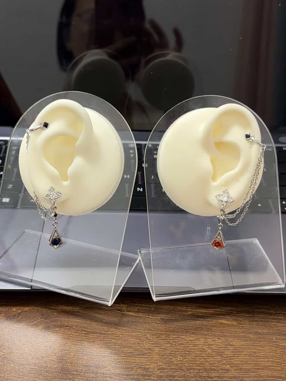 Tartaglia Inspired Stud Earrings