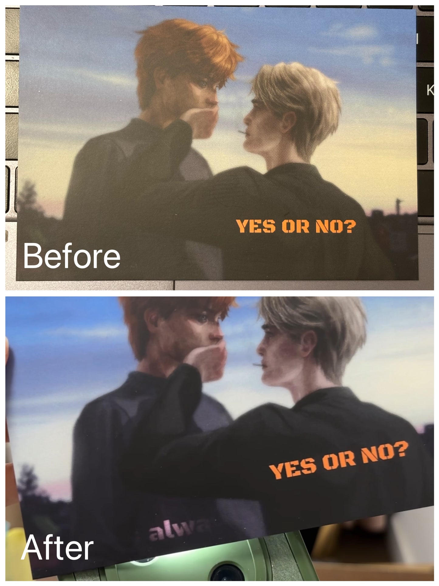 AFTG Secret Word Card