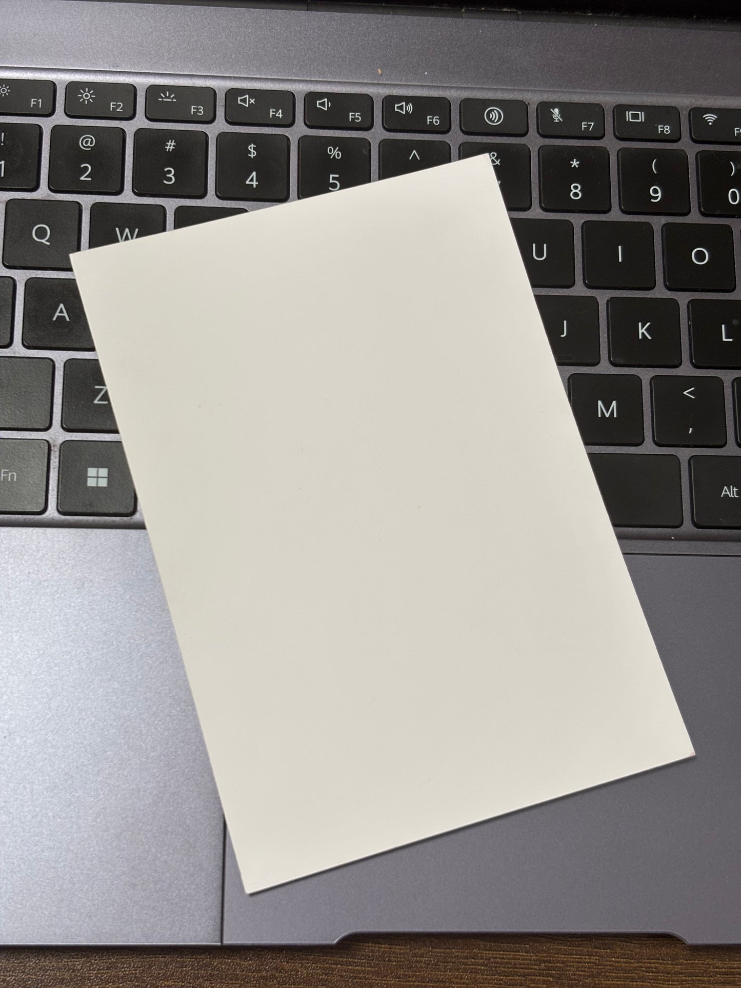 AFTG Secret Word Card