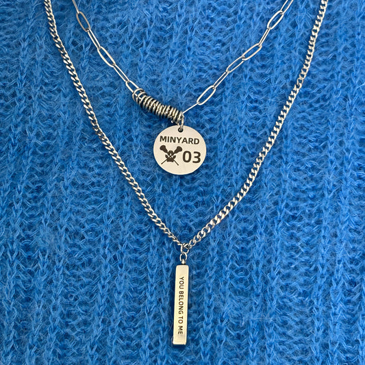 AFTG Andrew Minyard Double Layers Necklace