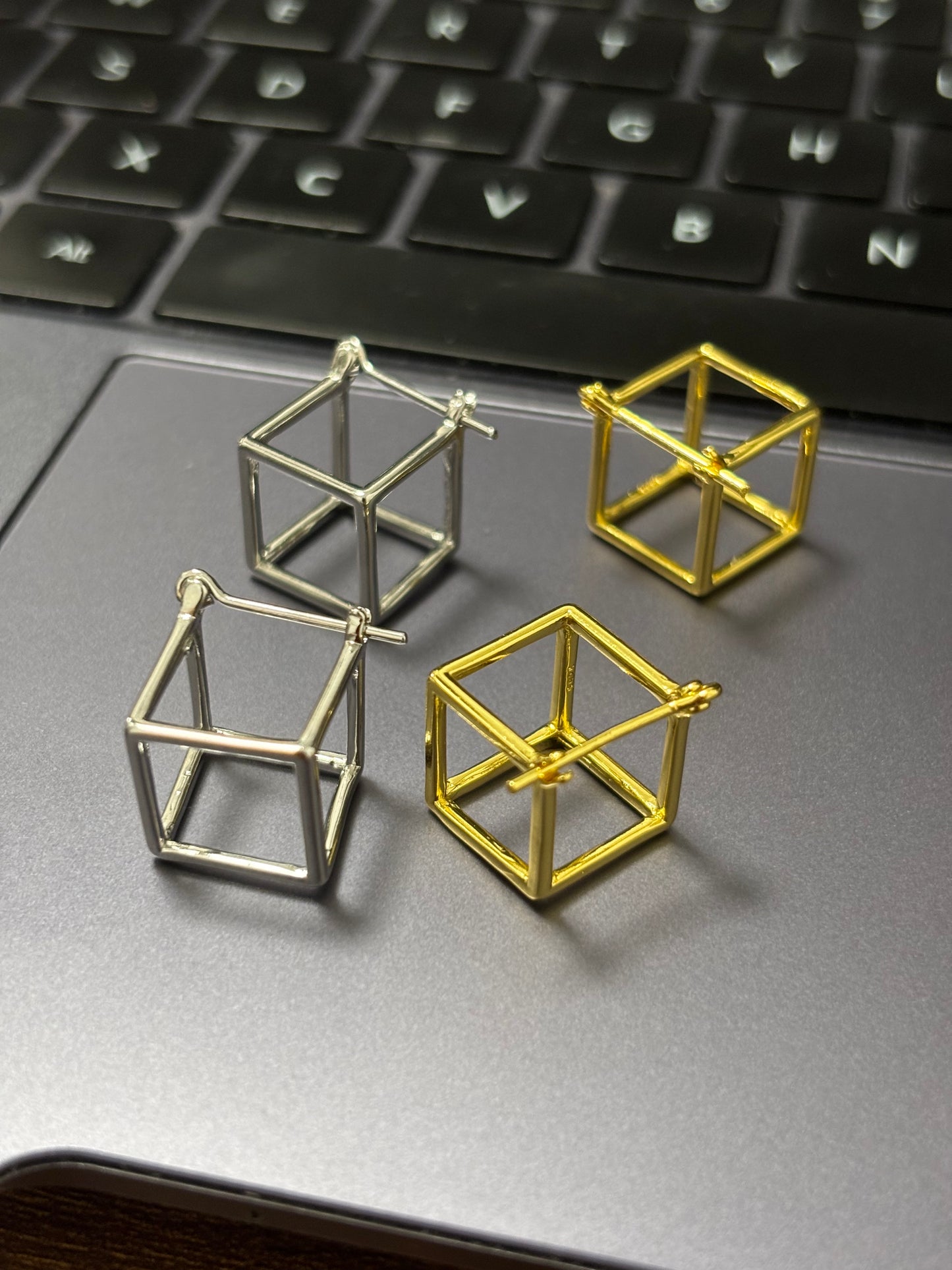 Rusty Lake Cube Earrings