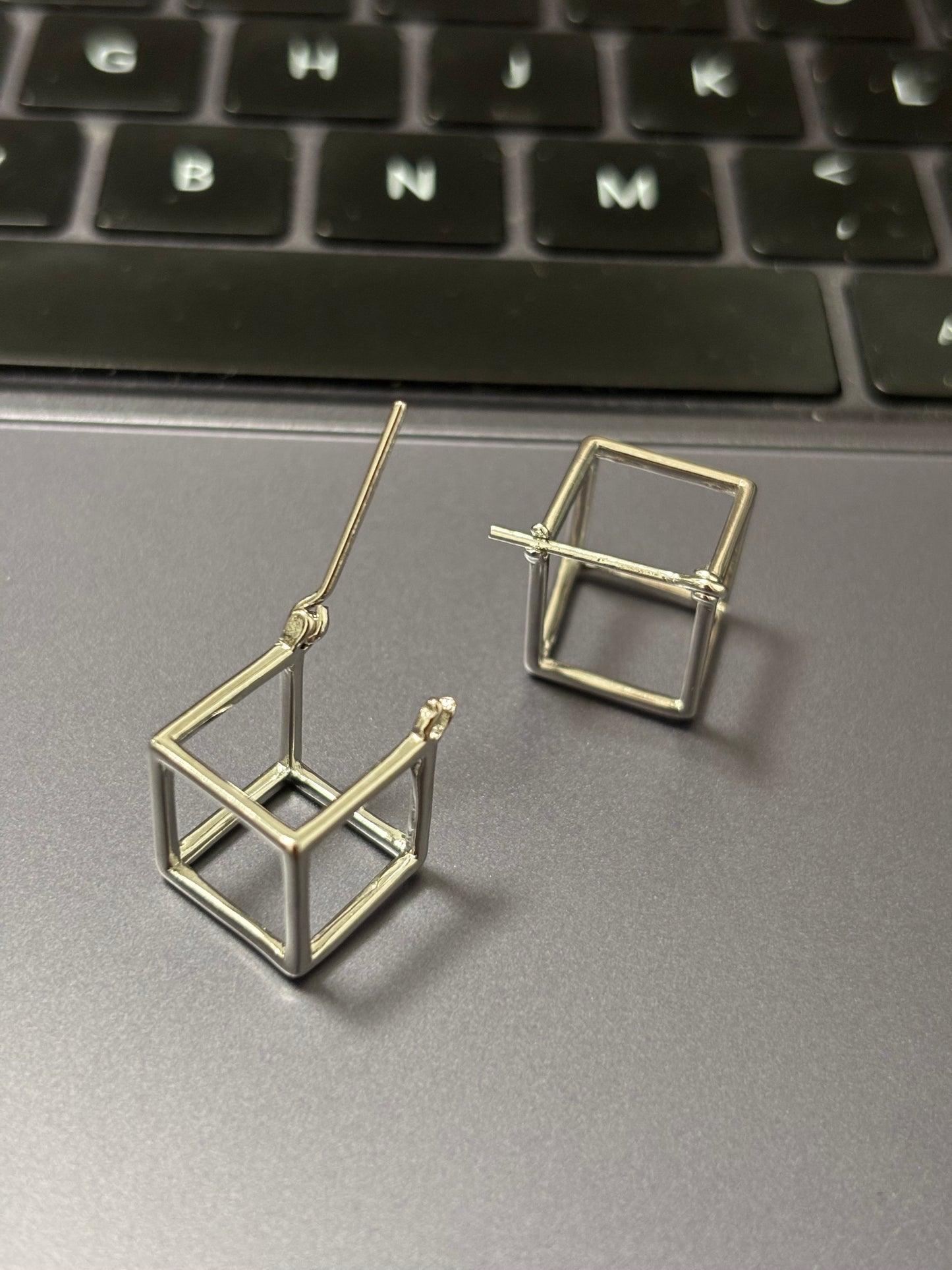 Rusty Lake Cube Earrings