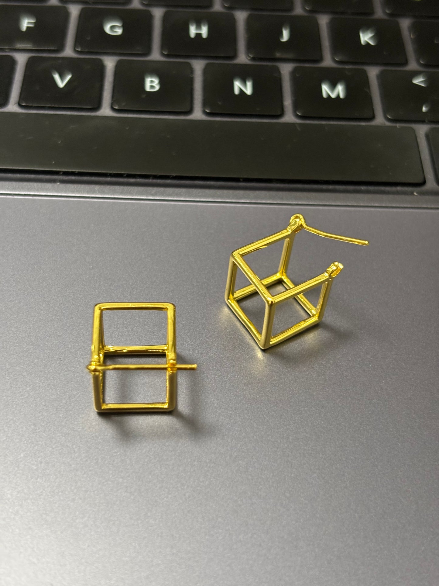 Rusty Lake Cube Earrings