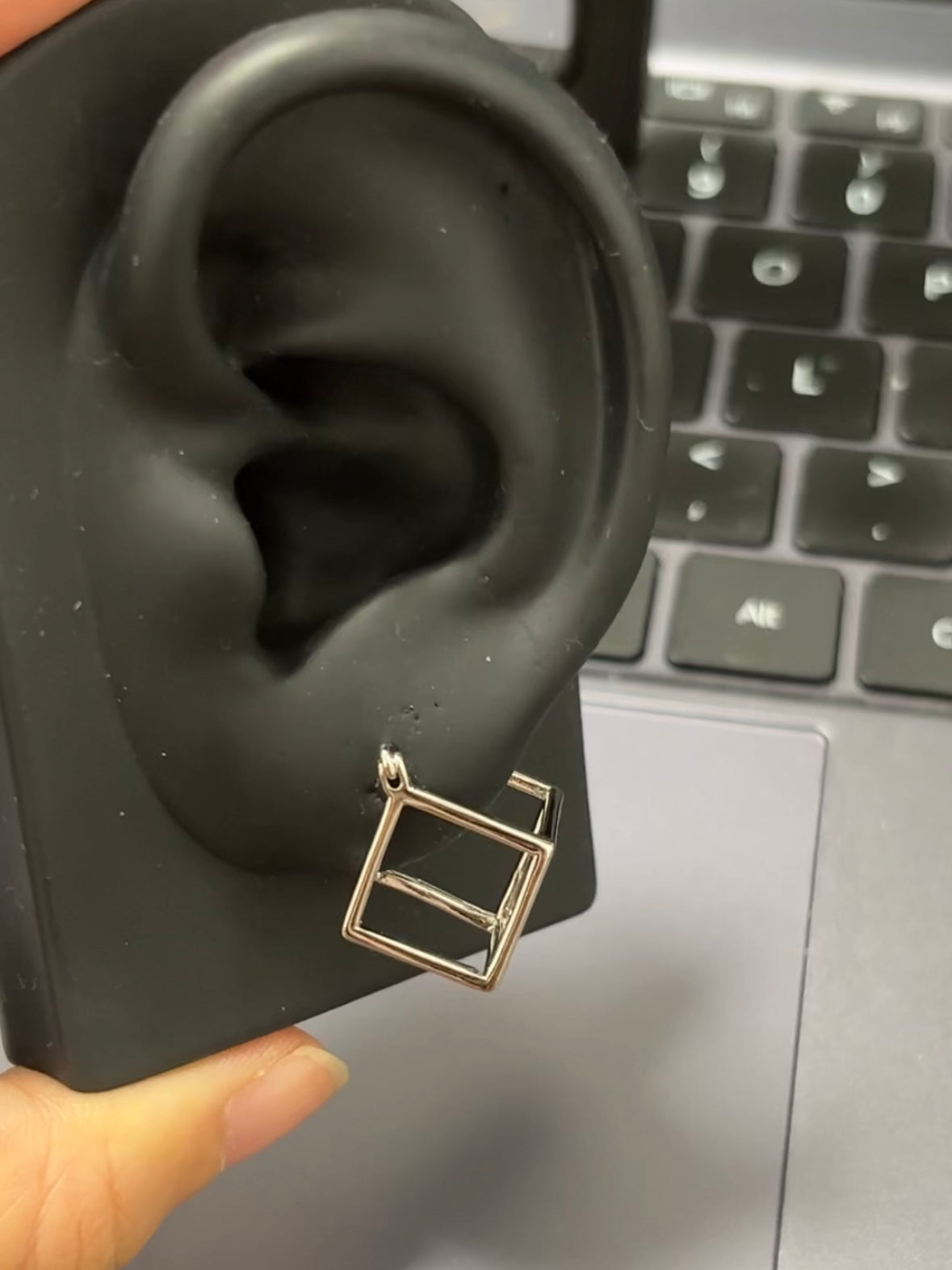 Rusty Lake Cube Earrings