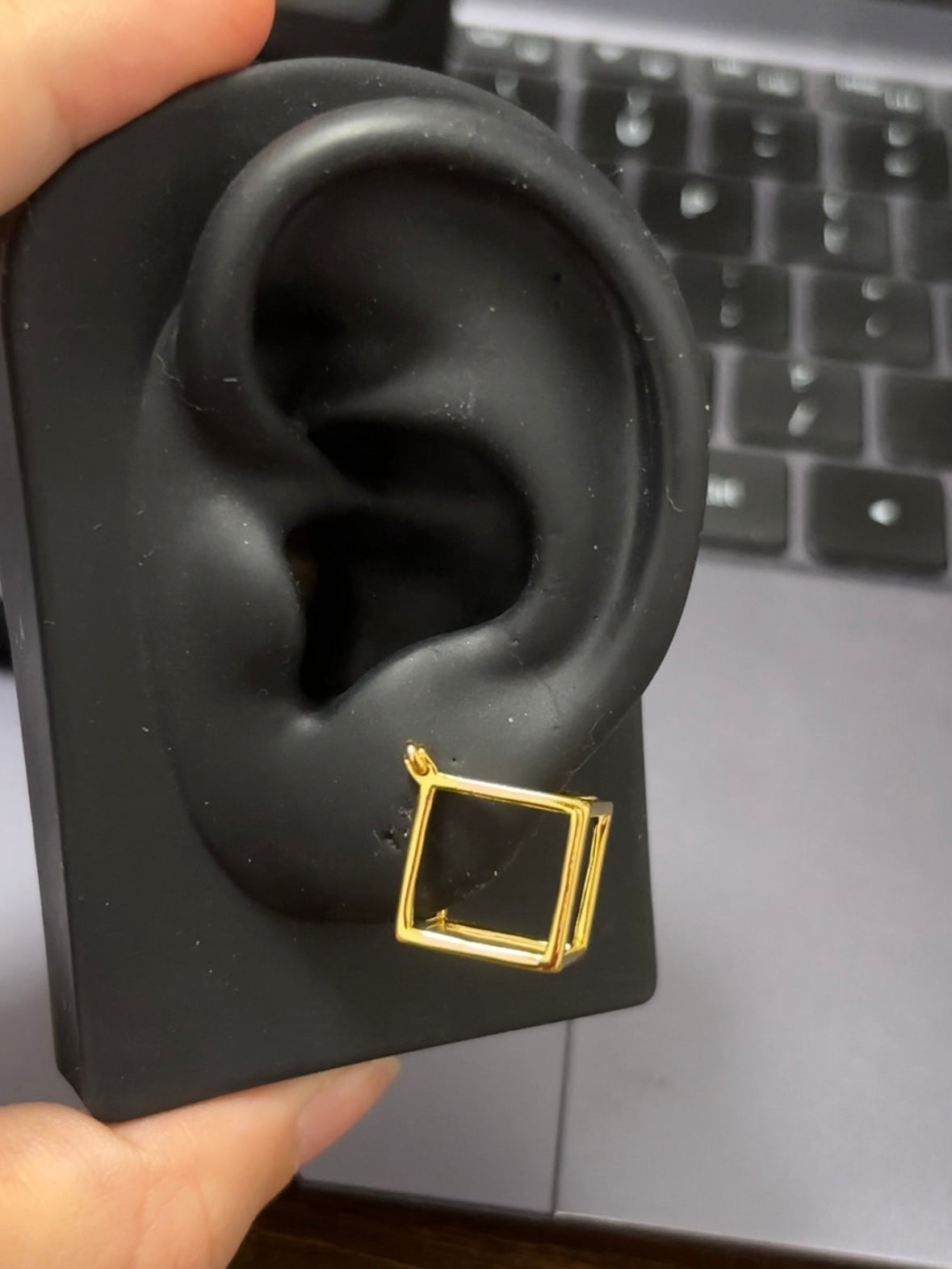 Rusty Lake Cube Earrings