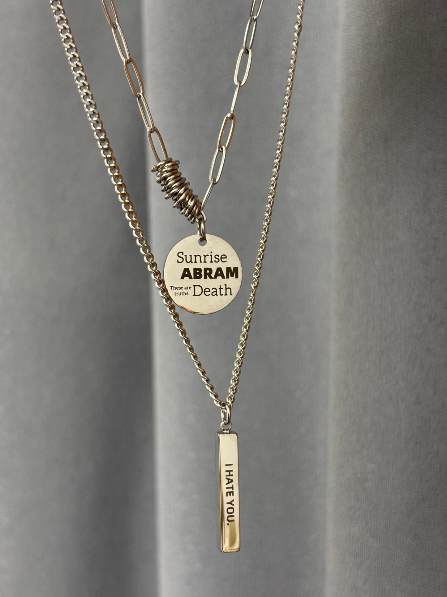 AFTG Andrew Minyard Double Layers Necklace