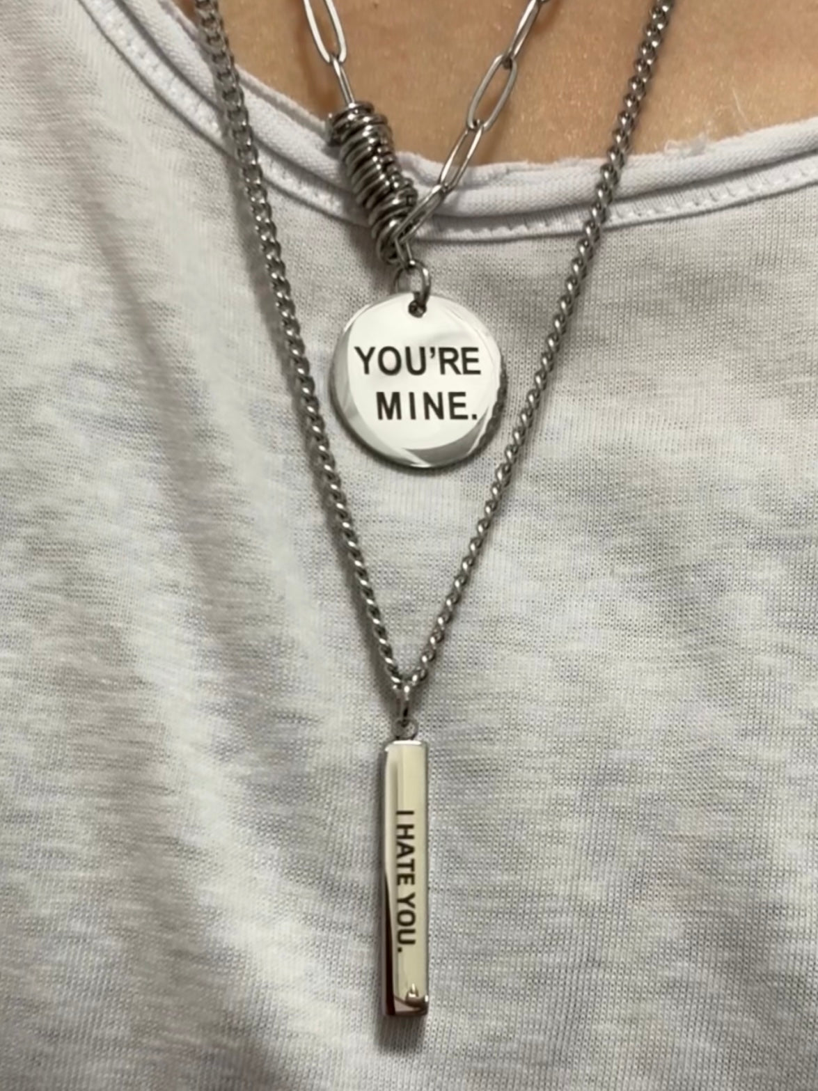 AFTG Andrew Minyard Double Layers Necklace