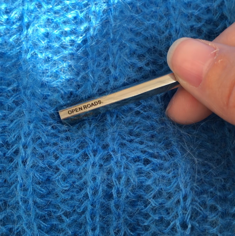 Jean Moreau Edelstahl Halskette