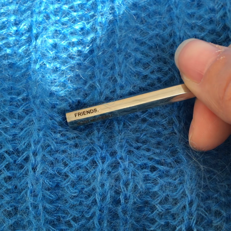 Jean Moreau Edelstahl Halskette