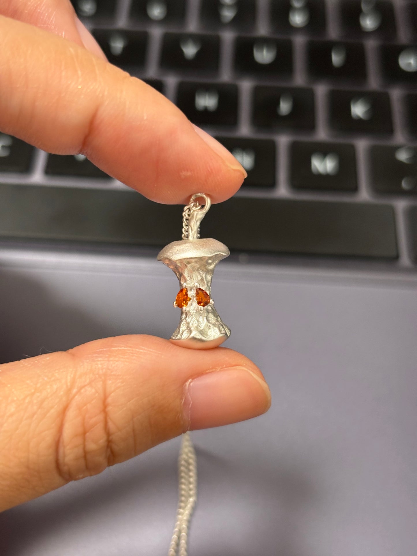 Caleb Apple Necklace