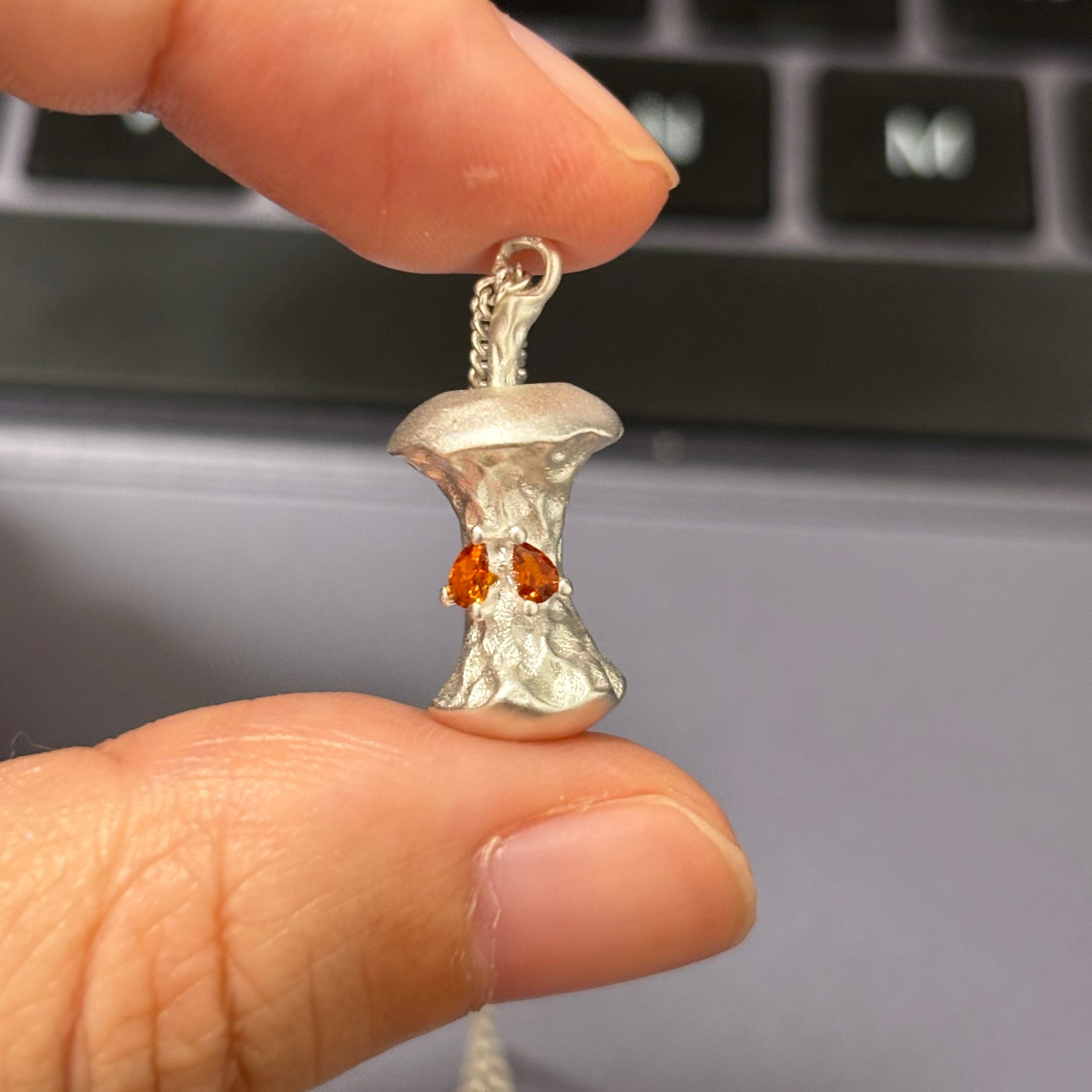 Caleb Apple Necklace