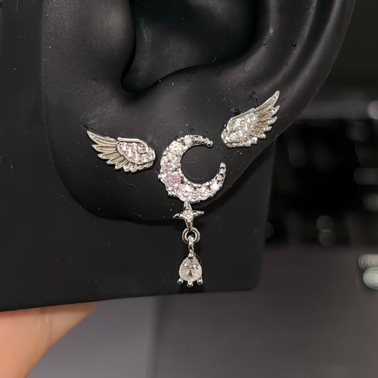 Columbina Inspired Designer Earrings · Fan-made Genshin