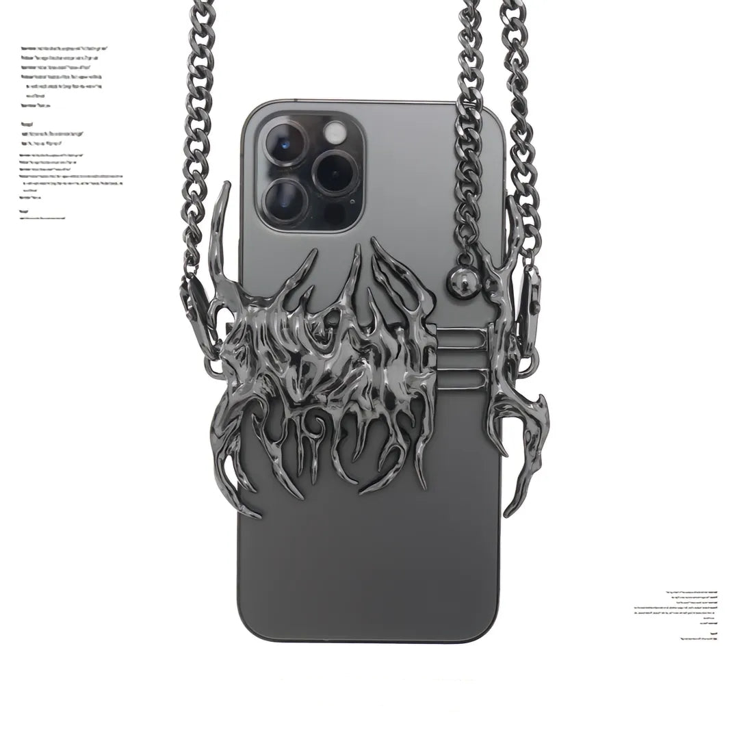 Schicker Designer-Telefonhalter aus Metall