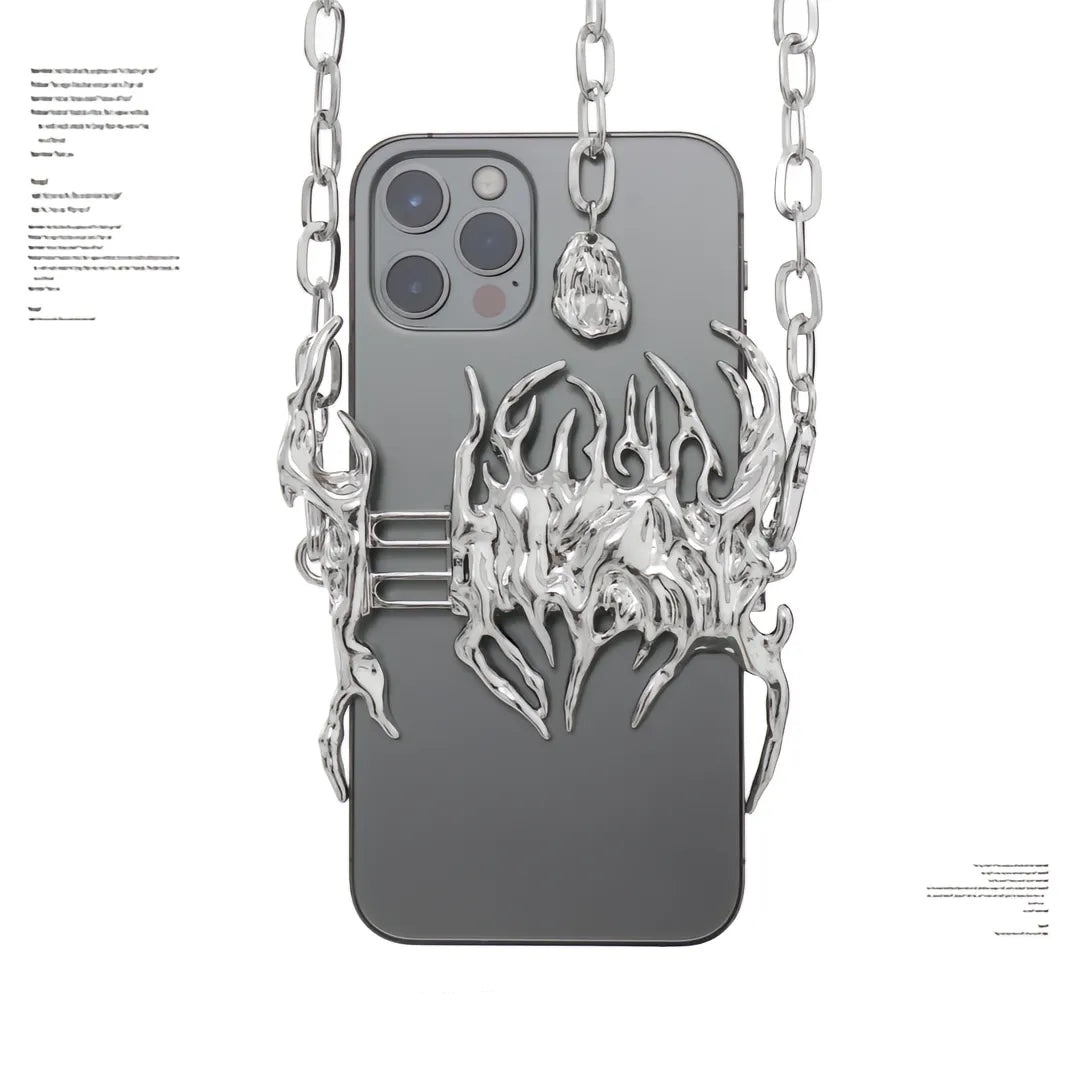 Schicker Designer-Telefonhalter aus Metall