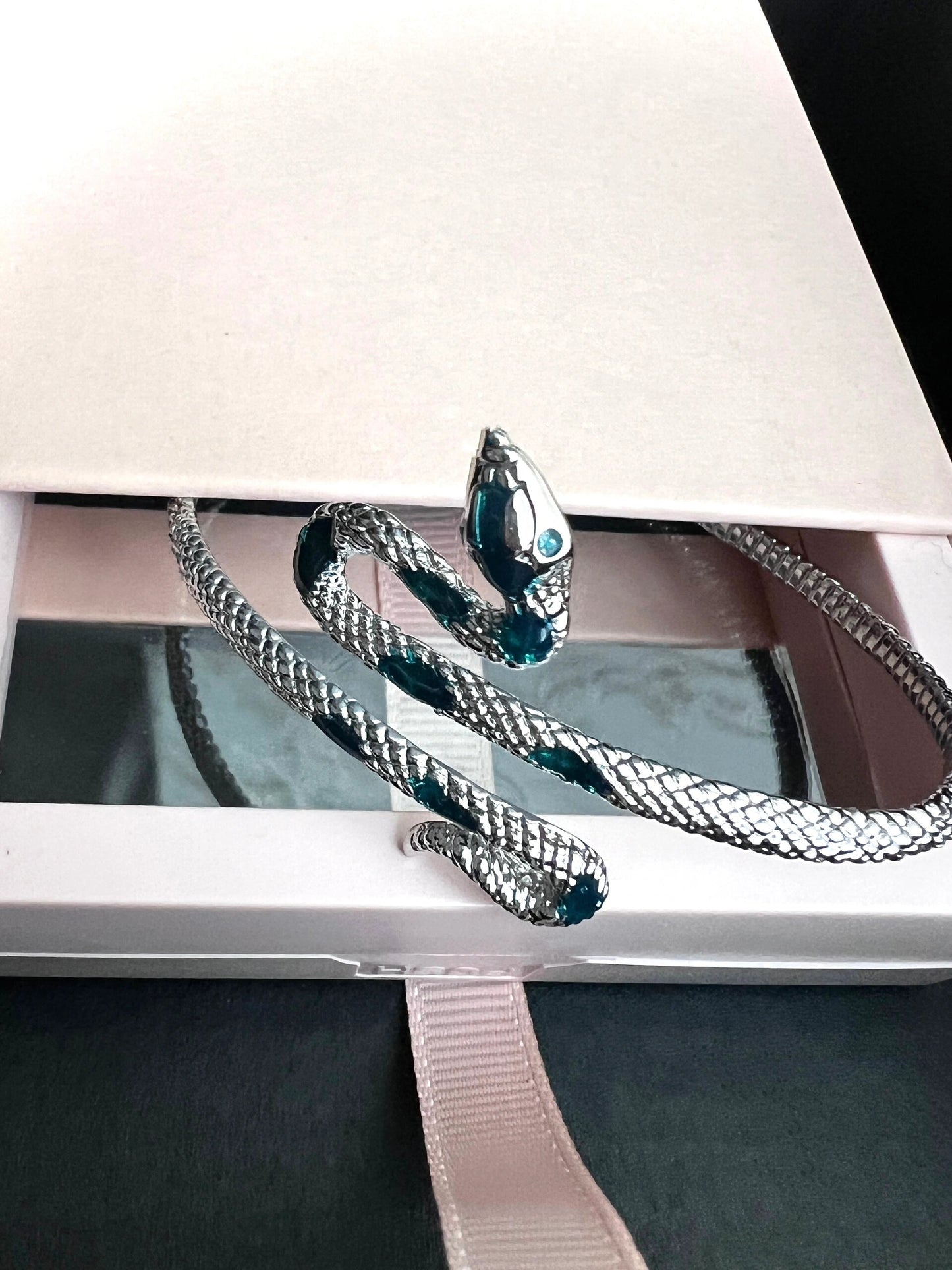 Designer Schlange Emaille Tropfen Öl Armband