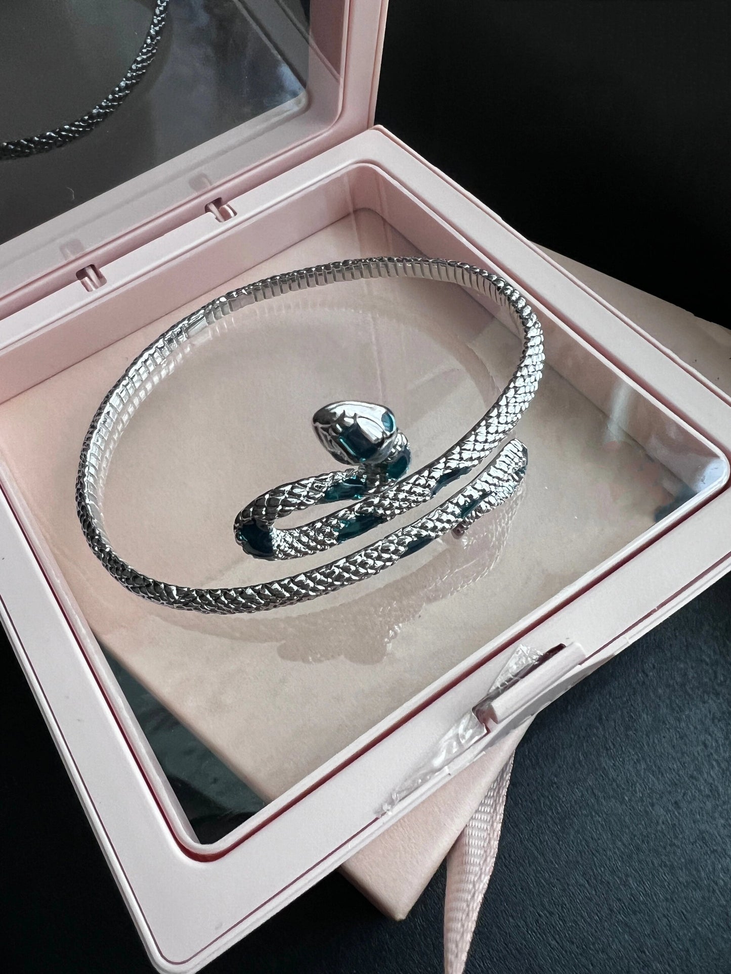 Designer Schlange Emaille Tropfen Öl Armband