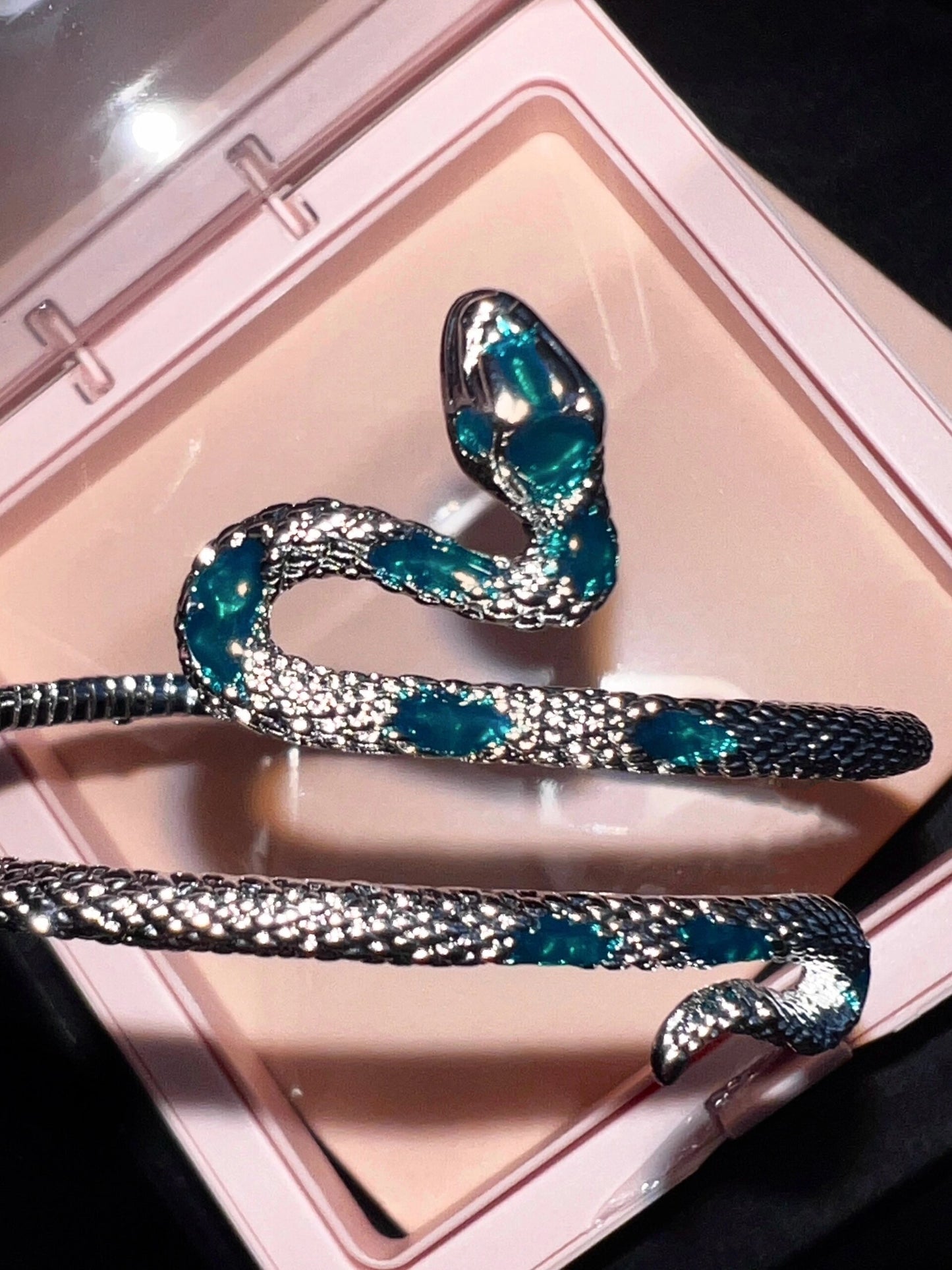 Designer Schlange Emaille Tropfen Öl Armband