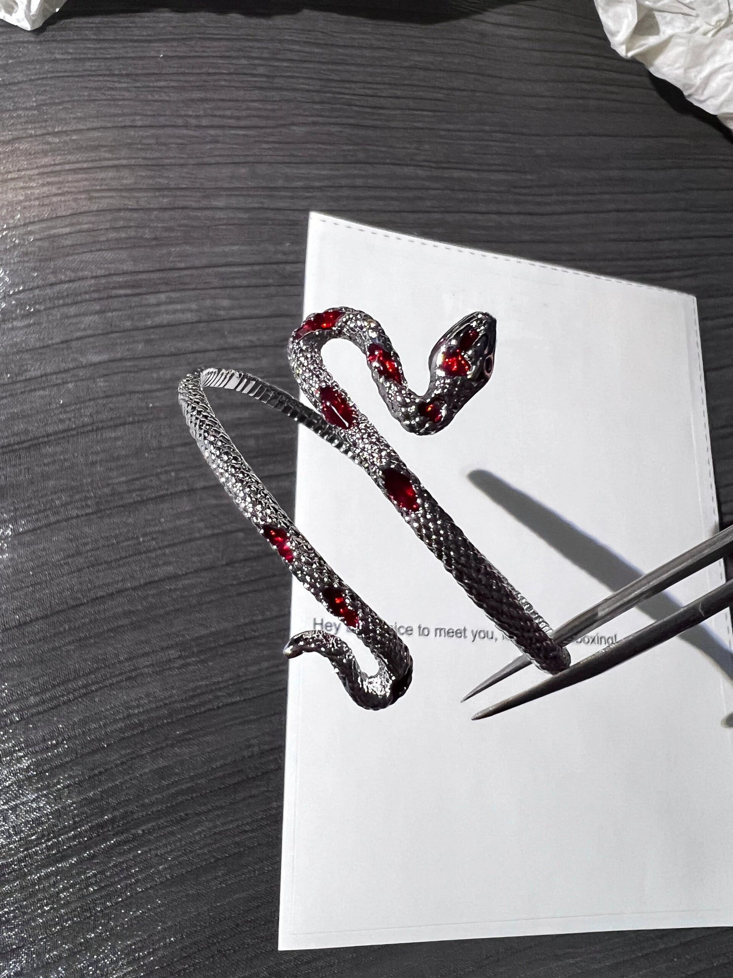 Designer Schlange Emaille Tropfen Öl Armband